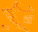 mapa Chorvatsko dálnice