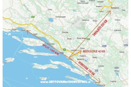 Apartmány ROSO Blace Chorvatsko