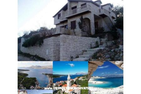 Apartmány Villa Dragica Brač Chorvatsko