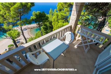 Apartmány Dražen Brela Chorvatsko