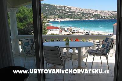 Baška Apartmány Juras ostrov Krk Chorvatsko