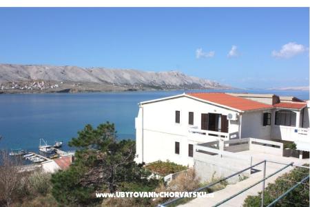 Apartmány Desa ostrov Pag Chorvatsko