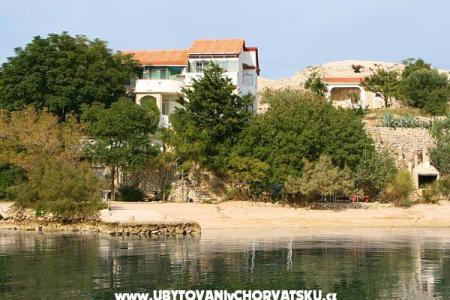 Apartmány Galeb ostrov Pag Chorvatsko