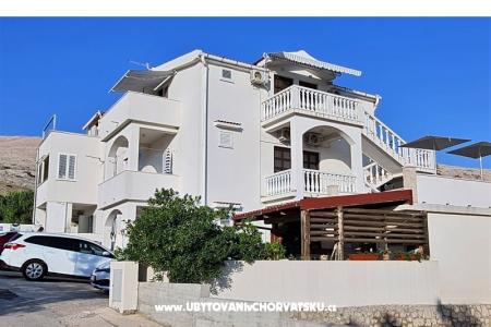 Apartmány Vicković ostrov Pag Chorvatsko