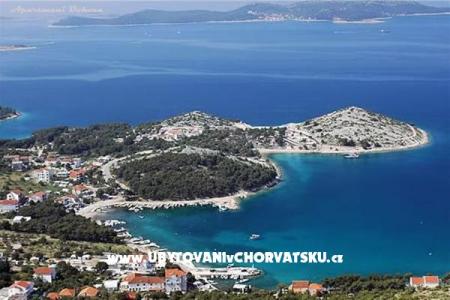 Apartmány Dokoza Pakoštane Chorvatsko