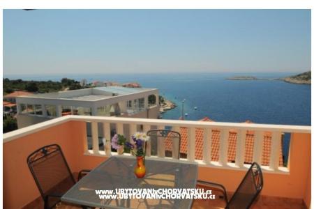 Apartmány Panorama s bazenom Rogoznica Chorvatsko