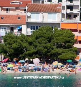 Apartmány PLAŽA Tučepi Chorvatsko