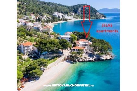 Apartmány Anita Jelaš Veža Živogošče Chorvatsko